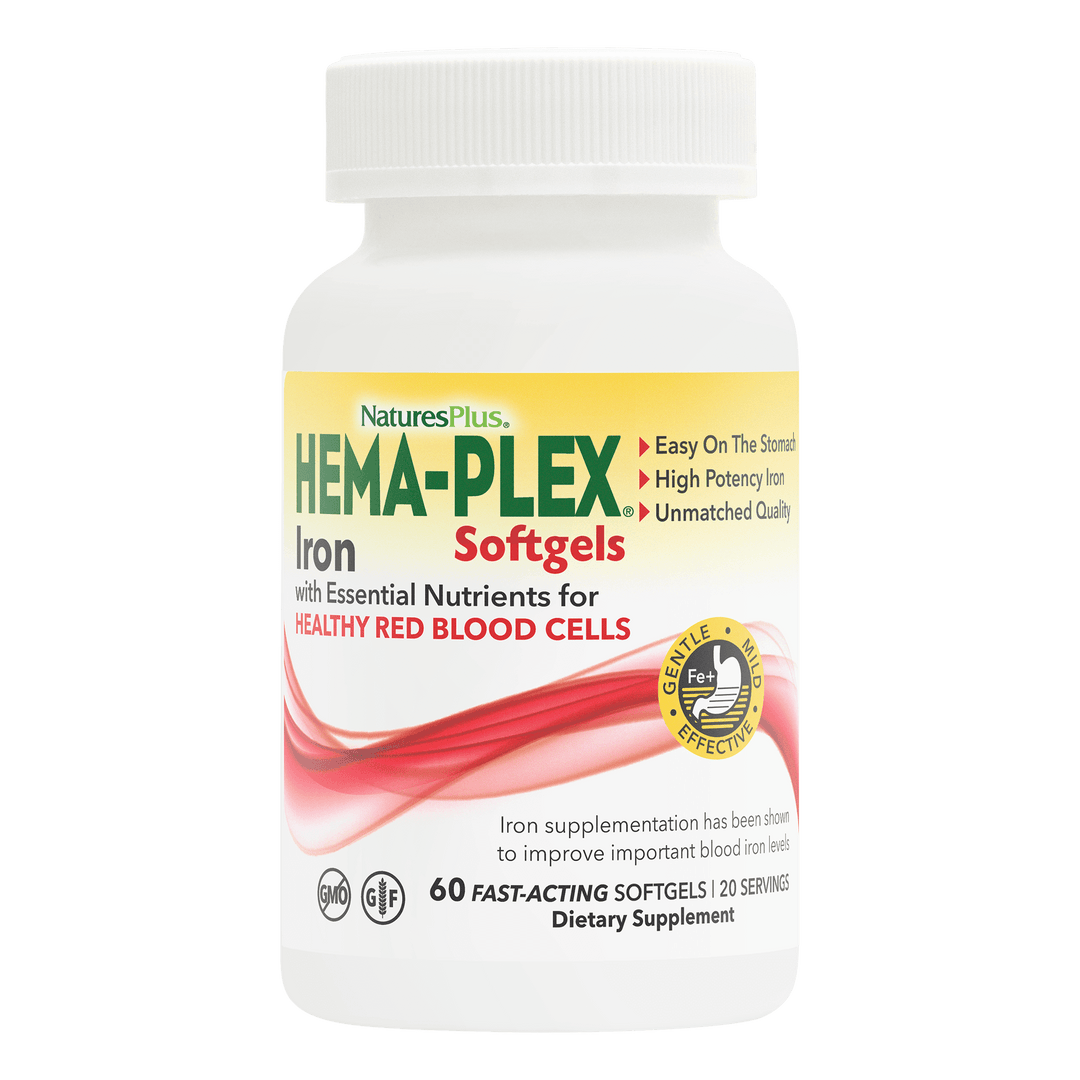 Cápsulas blandas de hierro HEMA-PLEX ® 60 unidades