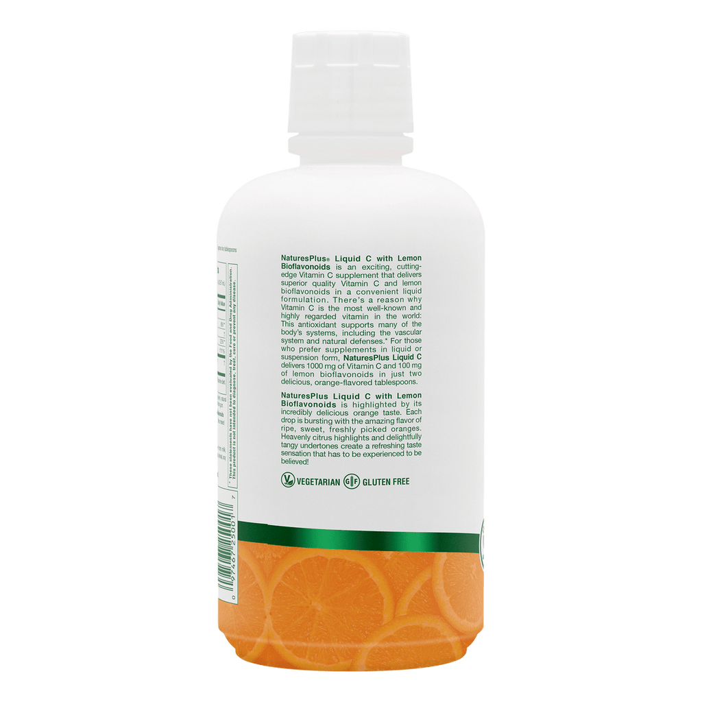 Vitamina C líquida 1000 mg líquida (30 FL OZ)