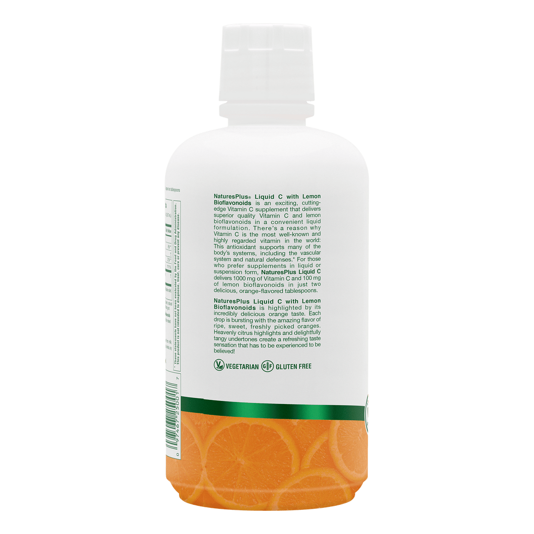 Vitamina C líquida 1000 mg líquida (30 FL OZ)