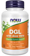 Cápsulas vegetales DGL con aloe vera
