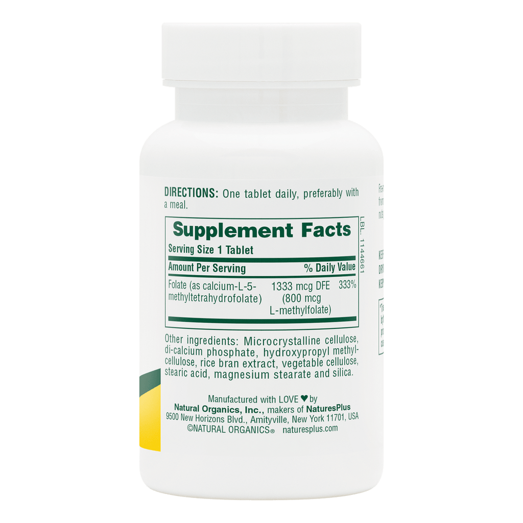 Comprimidos de ácido fólico de 800 mcg
90 unidades