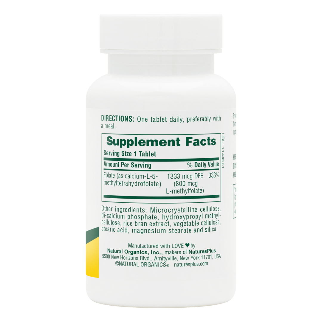 Comprimidos de ácido fólico de 800 mcg
90 unidades