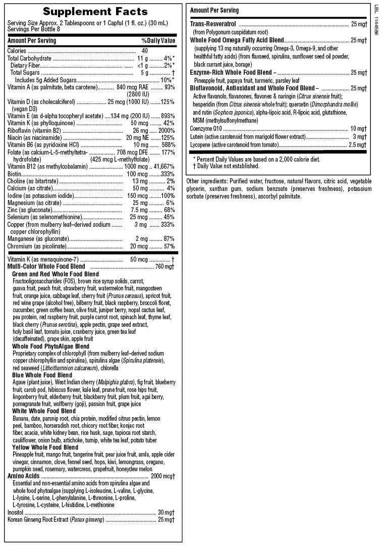 Multivitamínico líquido Source of Life ® GOLD 8 FL OZ -