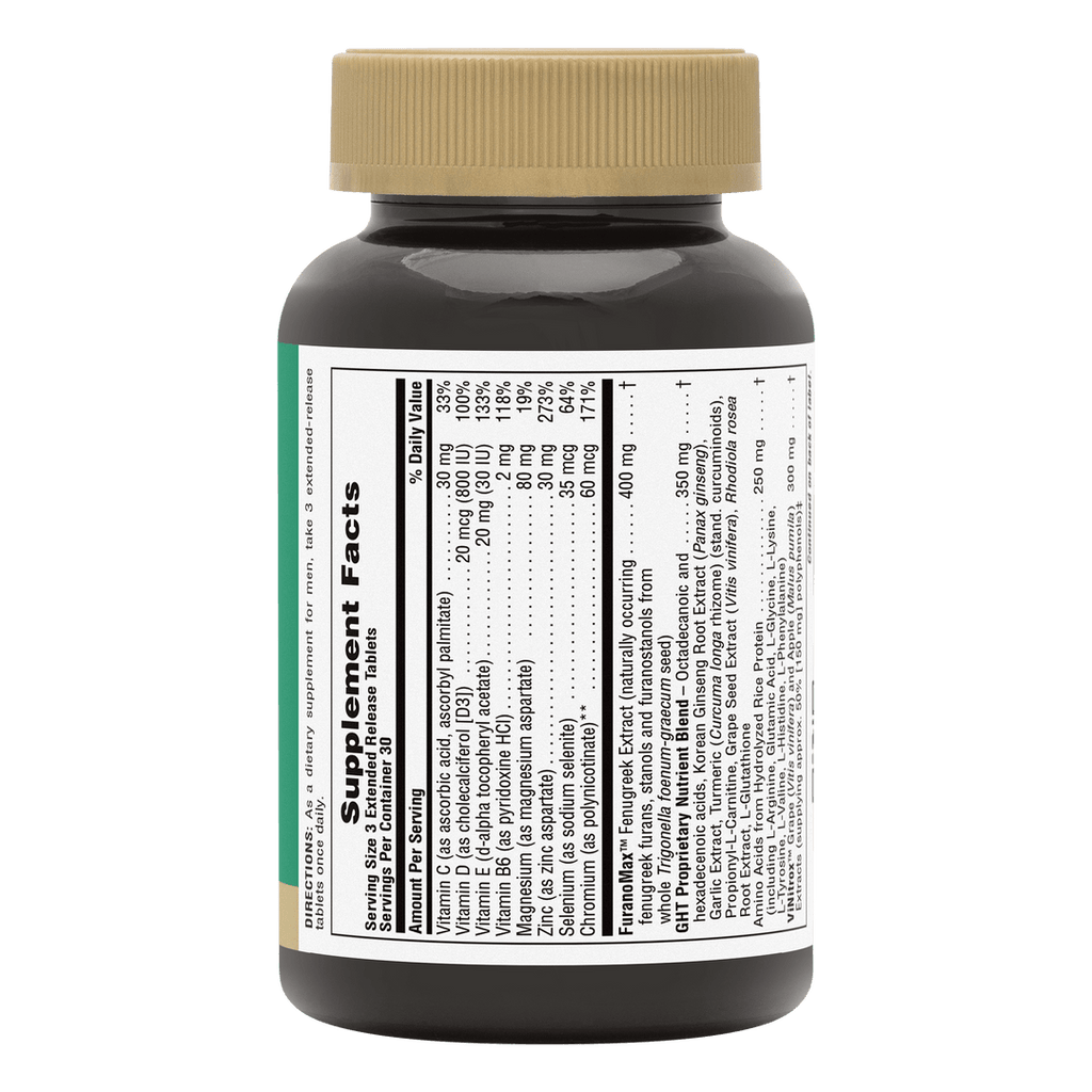 Comprimidos bicapa de liberación prolongada Ultra GHT MALE ™ (90 unidades)