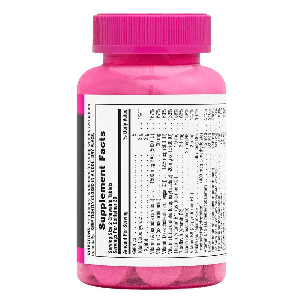 Fuente de Vida ® POWER TEEN ® Para Ella Masticables
60 unidades