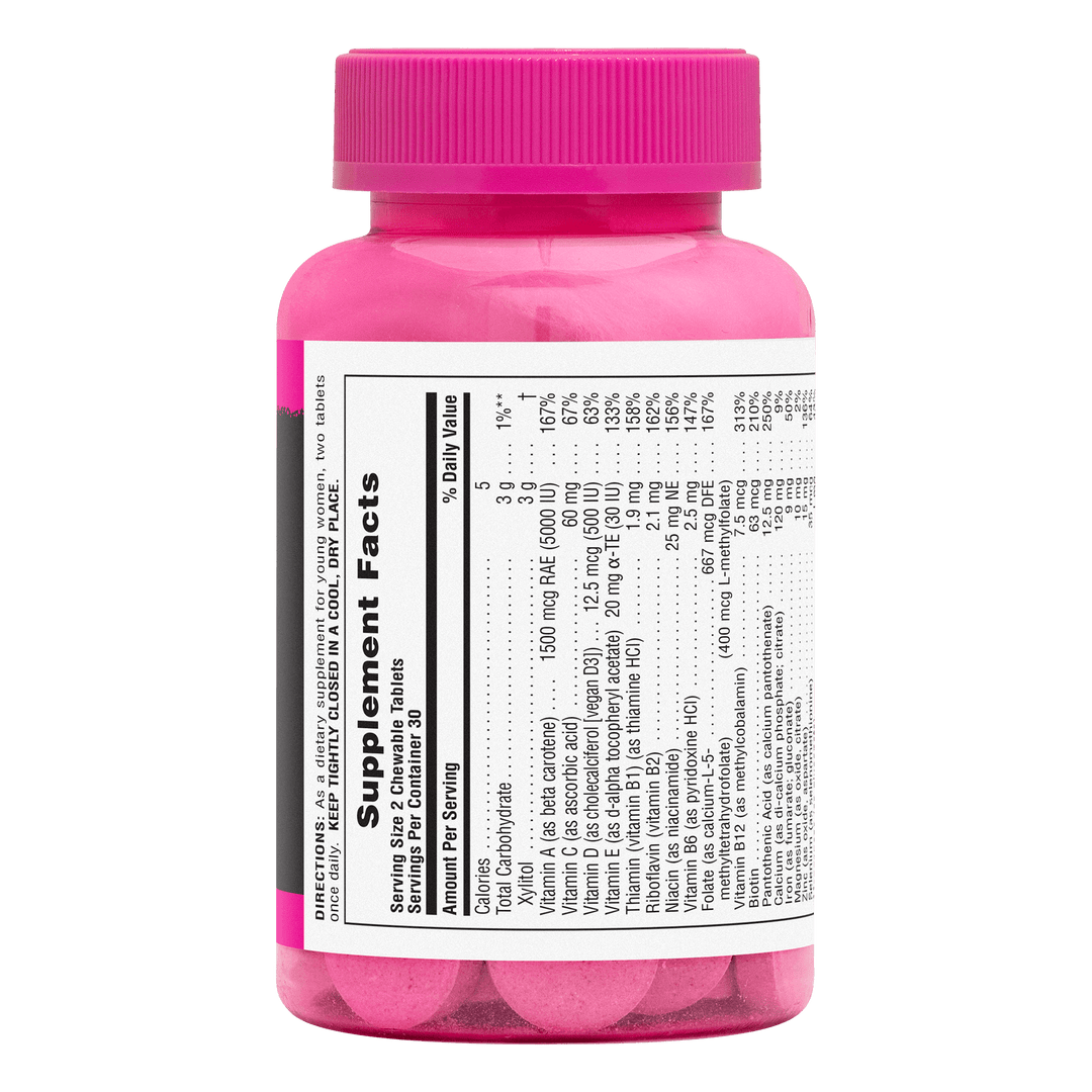 Fuente de Vida ® POWER TEEN ® Para Ella Masticables
60 unidades