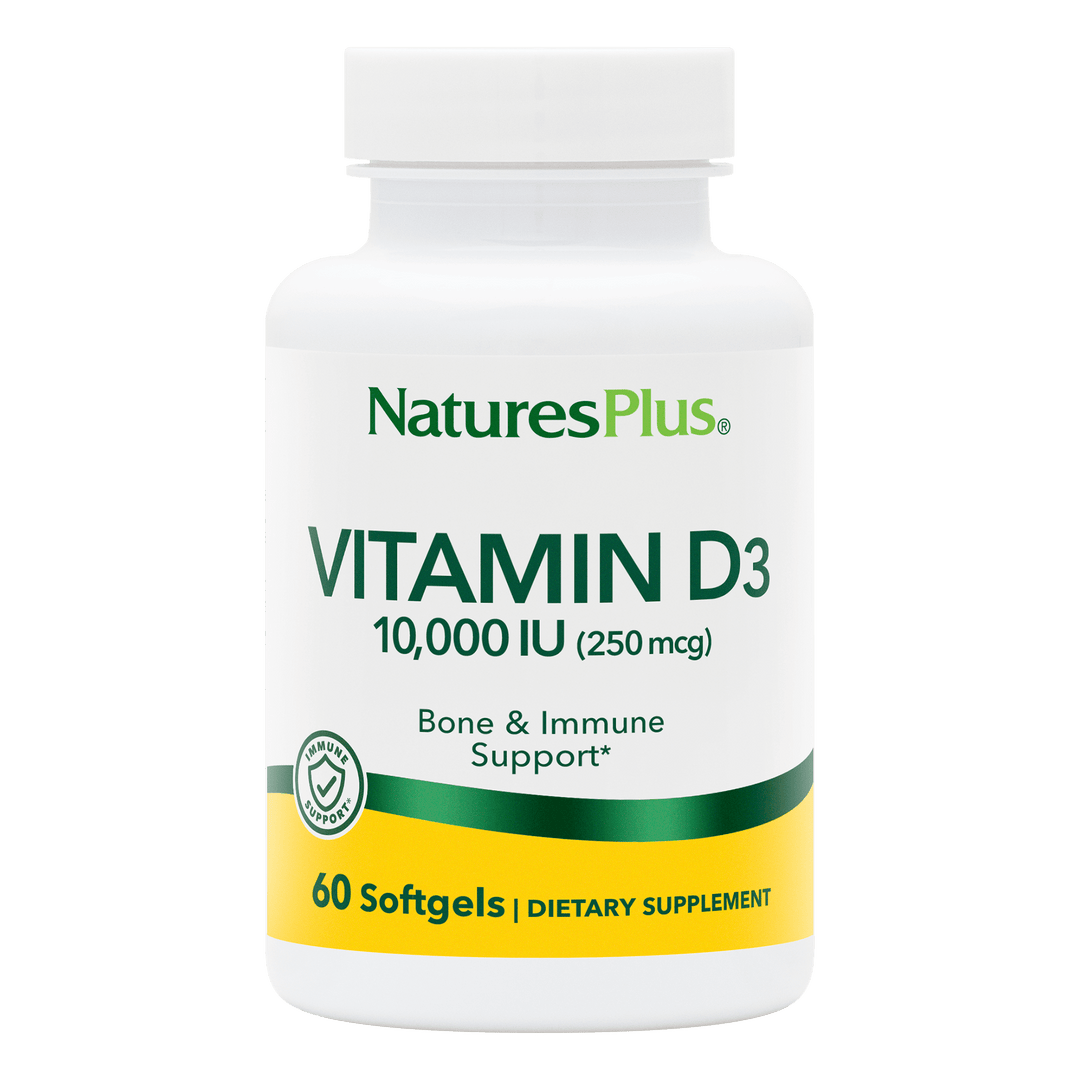 Cápsulas blandas de vitamina D3 de 10 000 UI
60 unidades