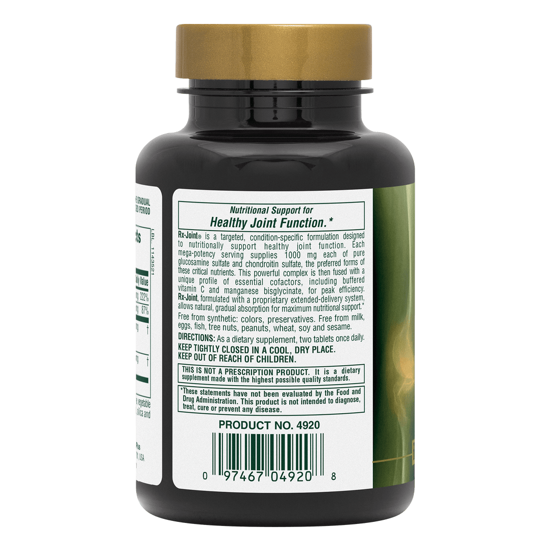 Comprimidos de glucosamina/condroitina Rx- Joint®
60 unidades