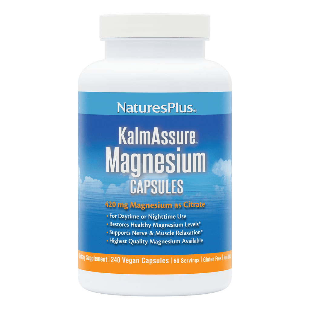 Cápsulas de magnesio Citrate KalmAssure®  (240 unidades)