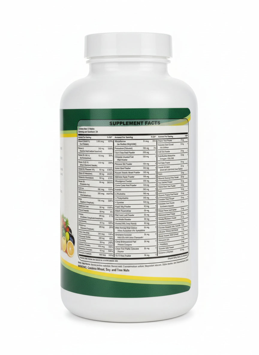 LONG LIFE MULTIVITAMÍN (120 Cápsulas)