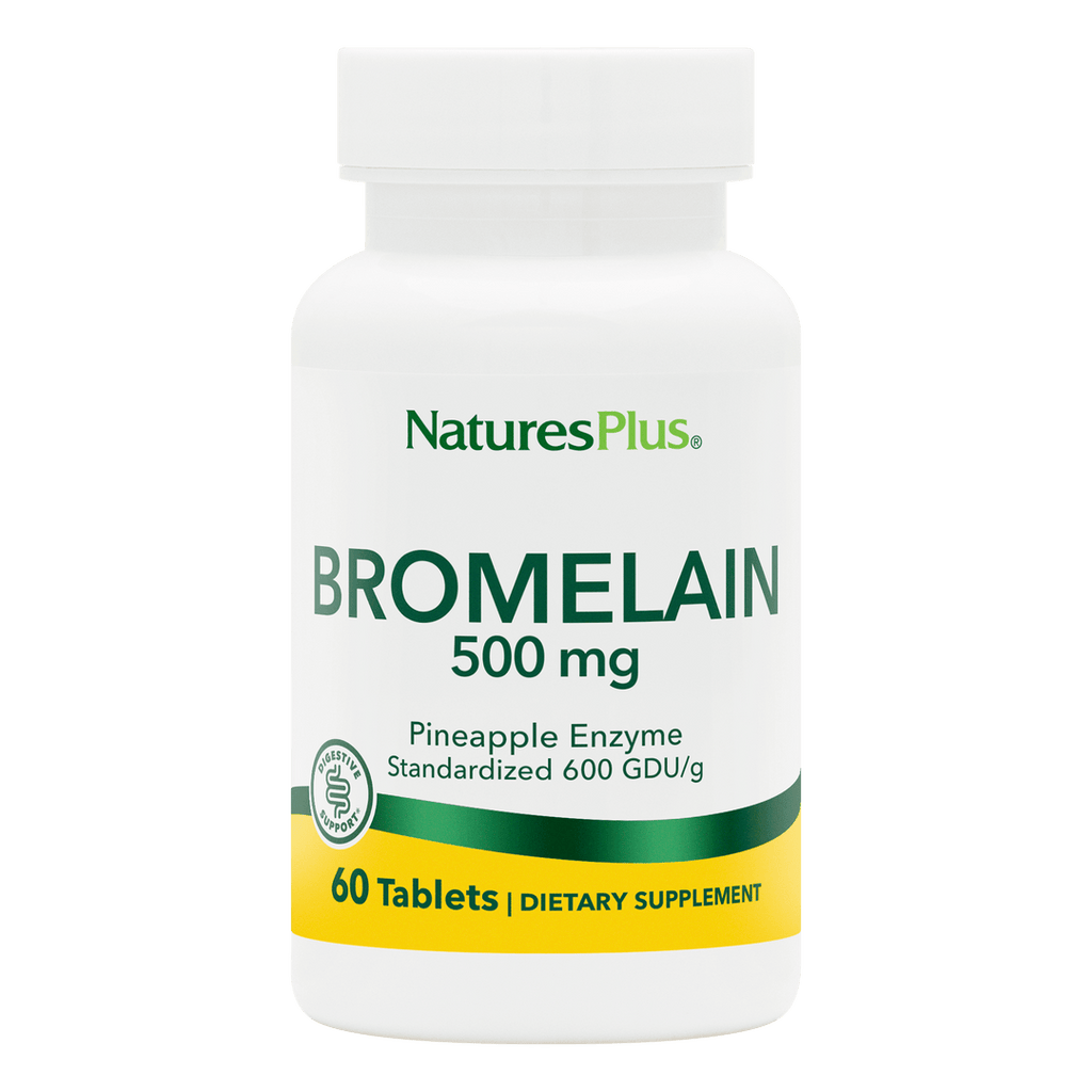 Comprimidos de bromelina de 500 mg
60 unidades