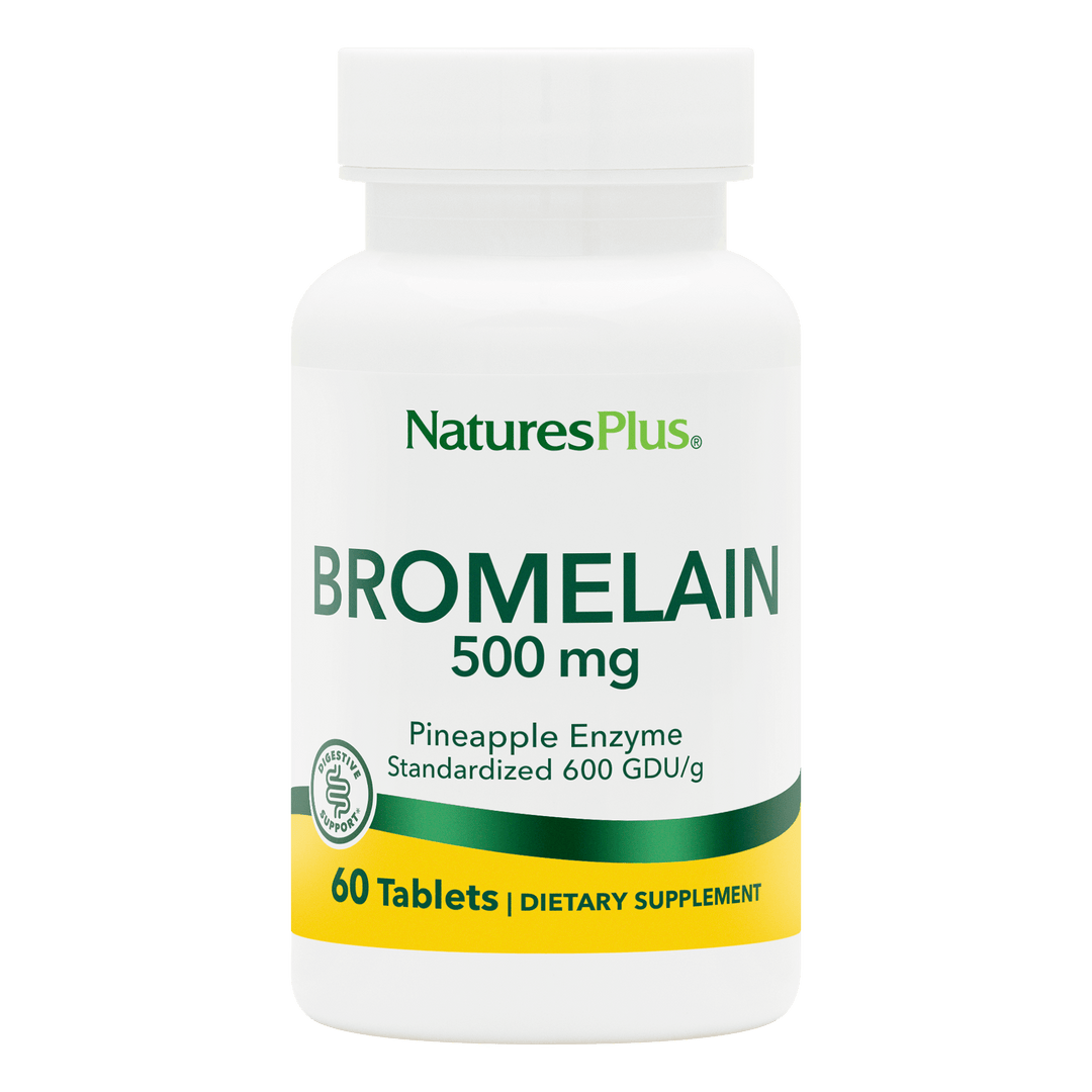 Comprimidos de bromelina de 500 mg
60 unidades
