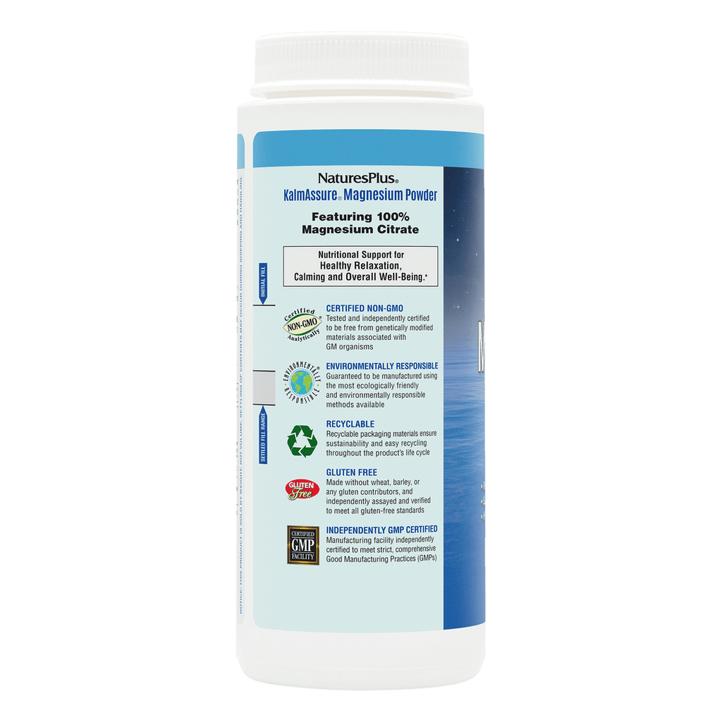 Polvo de Magnesio Citrate KalmAssure® 0,8 lb - 60 porciones