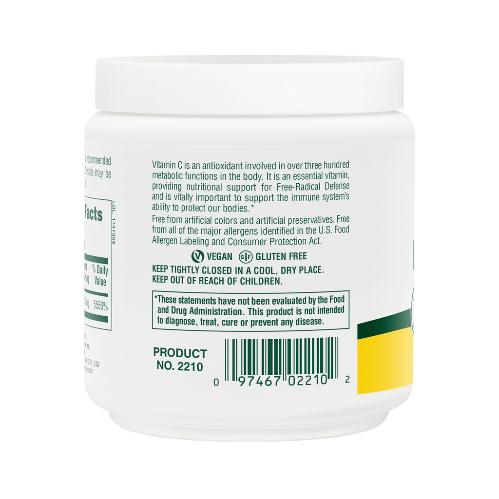 Microcristales de vitamina C
8 oz