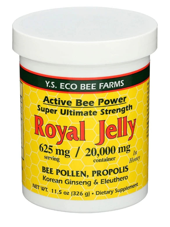ROYAL JELLY With BEE POLLEN, PROPOLIS, KOREAN GINSENG & ELEUTHERO