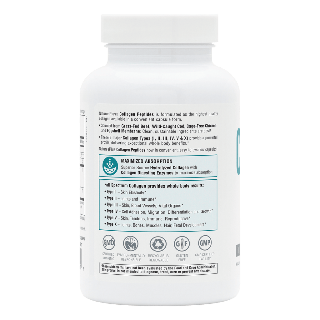 Cápsulas de péptidos de colágeno (120 unidades)