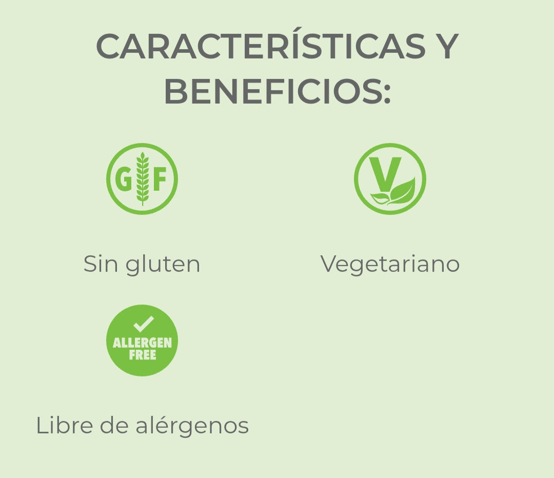 Comprimidos de pectina de manzana de 500 mg
180 unidades