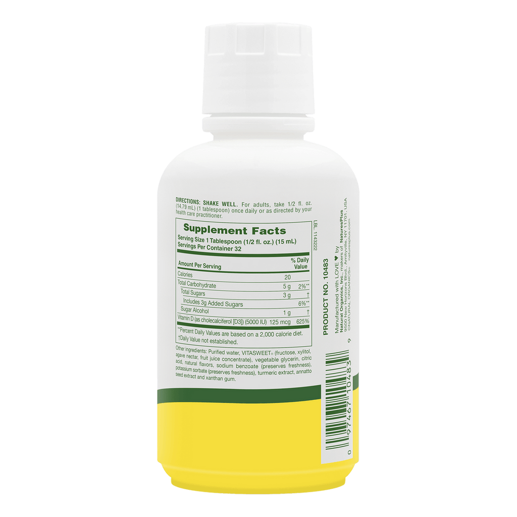 Vitamina D3 líquida Sunshine
16 oz