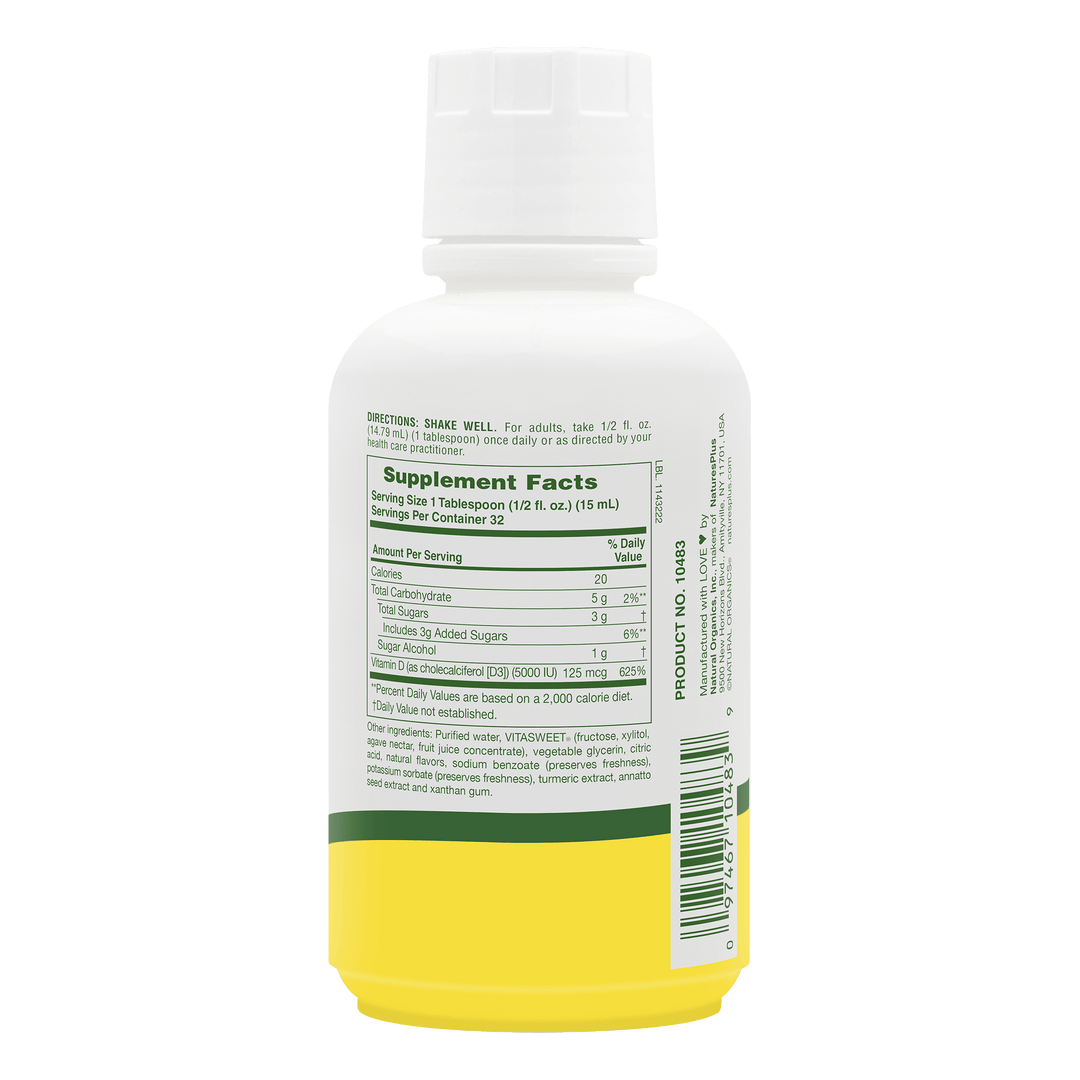 Vitamina D3 líquida Sunshine
16 oz