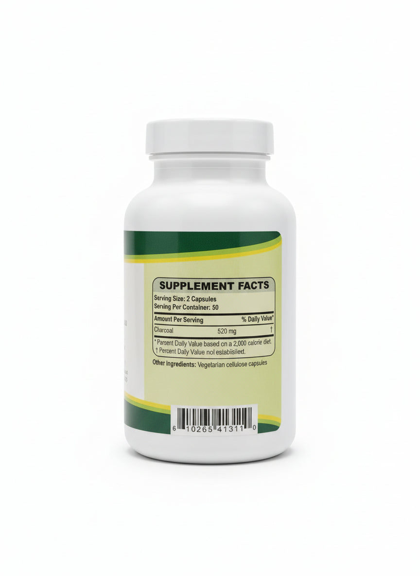 CHARCOAL (100 Cápsulas)