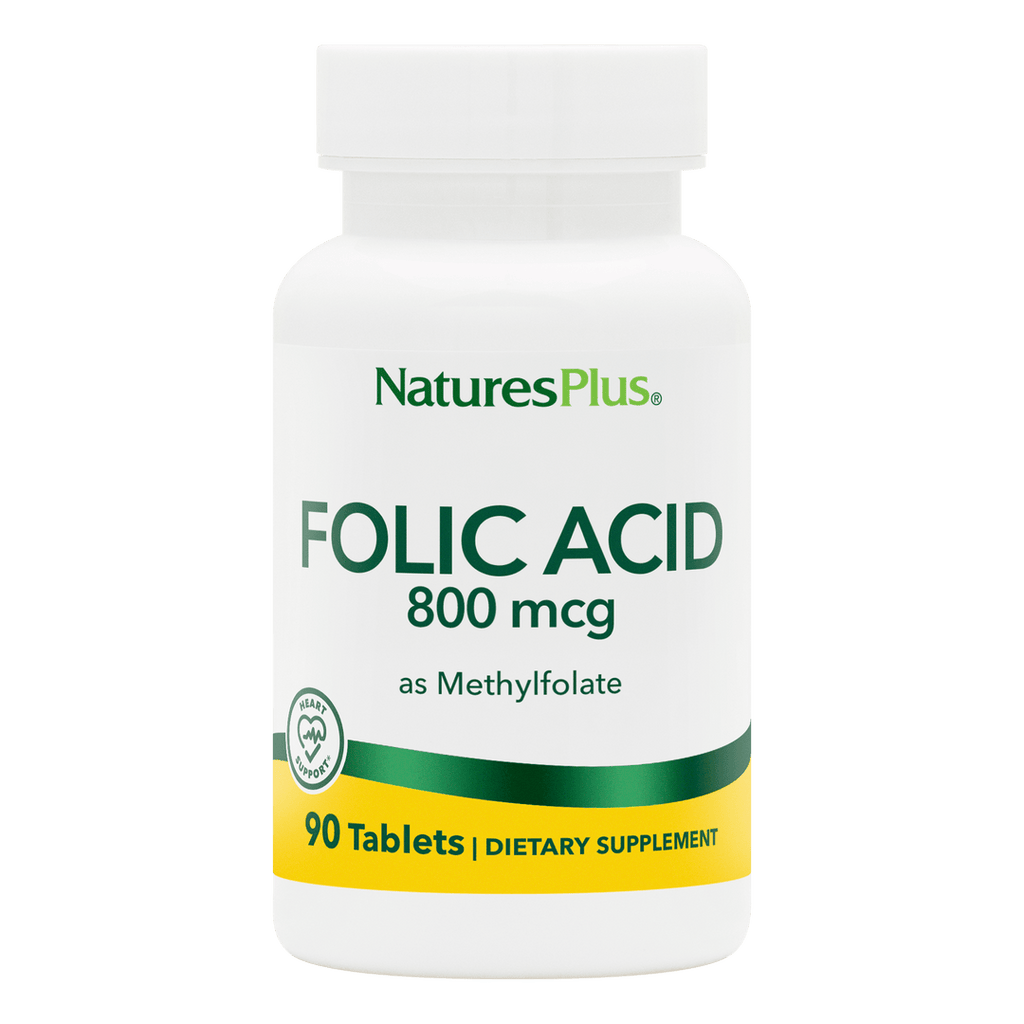 Comprimidos de ácido fólico de 800 mcg
90 unidades