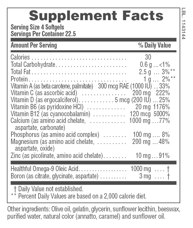 Cápsulas blandas Bone Power ®
90 unidades