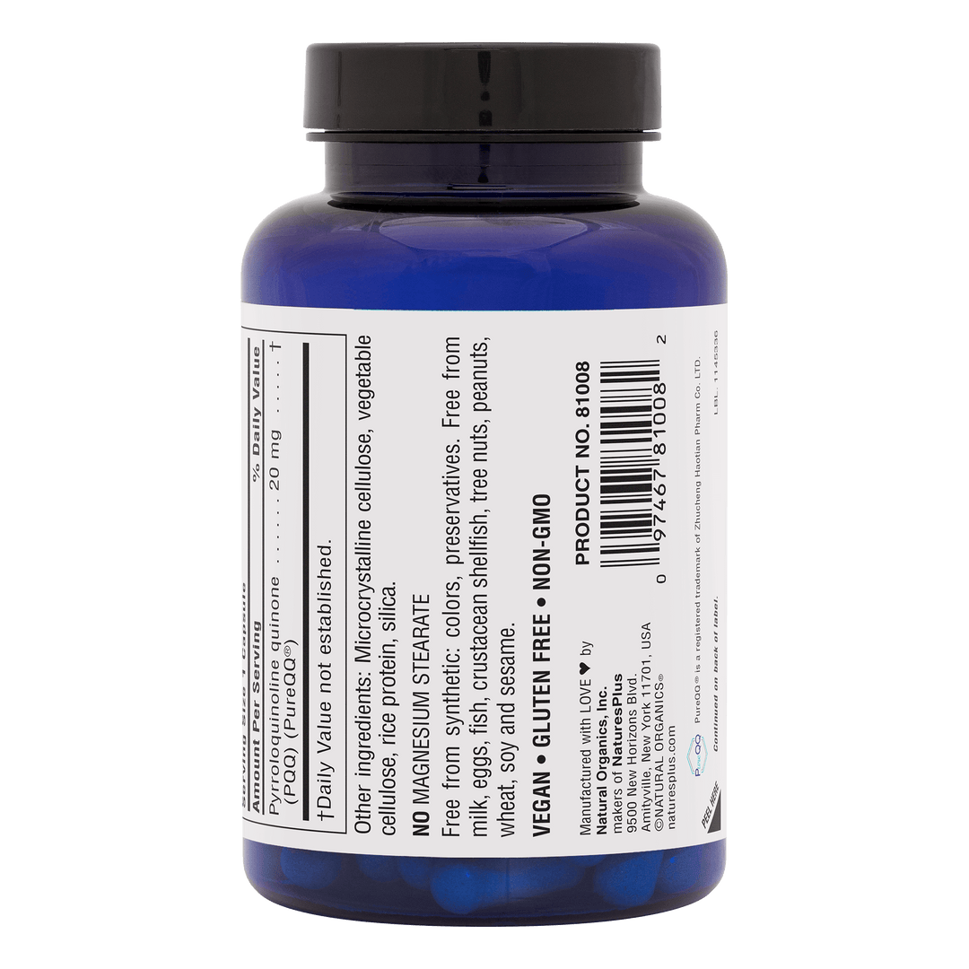 Cápsulas BrainCeutix® PQQ
60 unidades