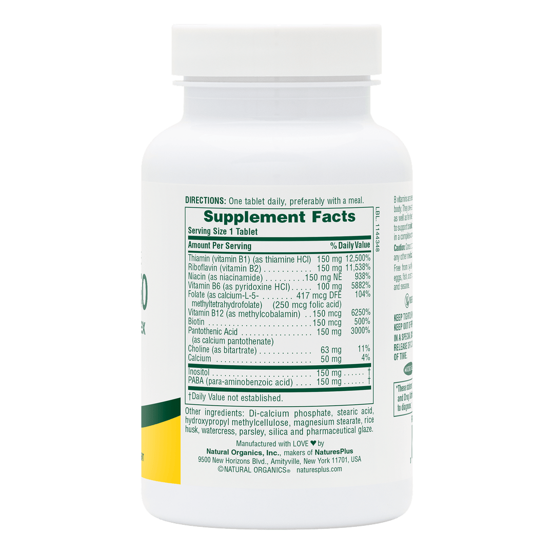 Comprimidos de liberación sostenida Mega B-150
(60 unidades)