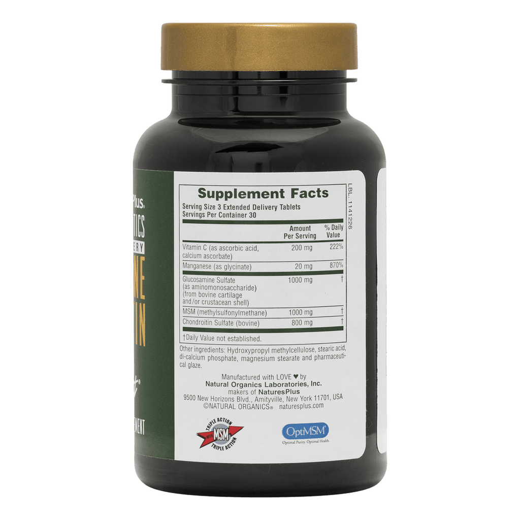 Comprimidos de glucosamina/condroitina/MSM Ultra Rx- Joint®
90 unidades