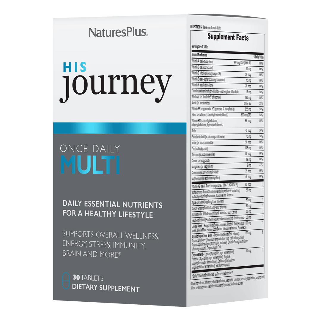 Su viaje ™ Mens Multivitamin
60 Unidades