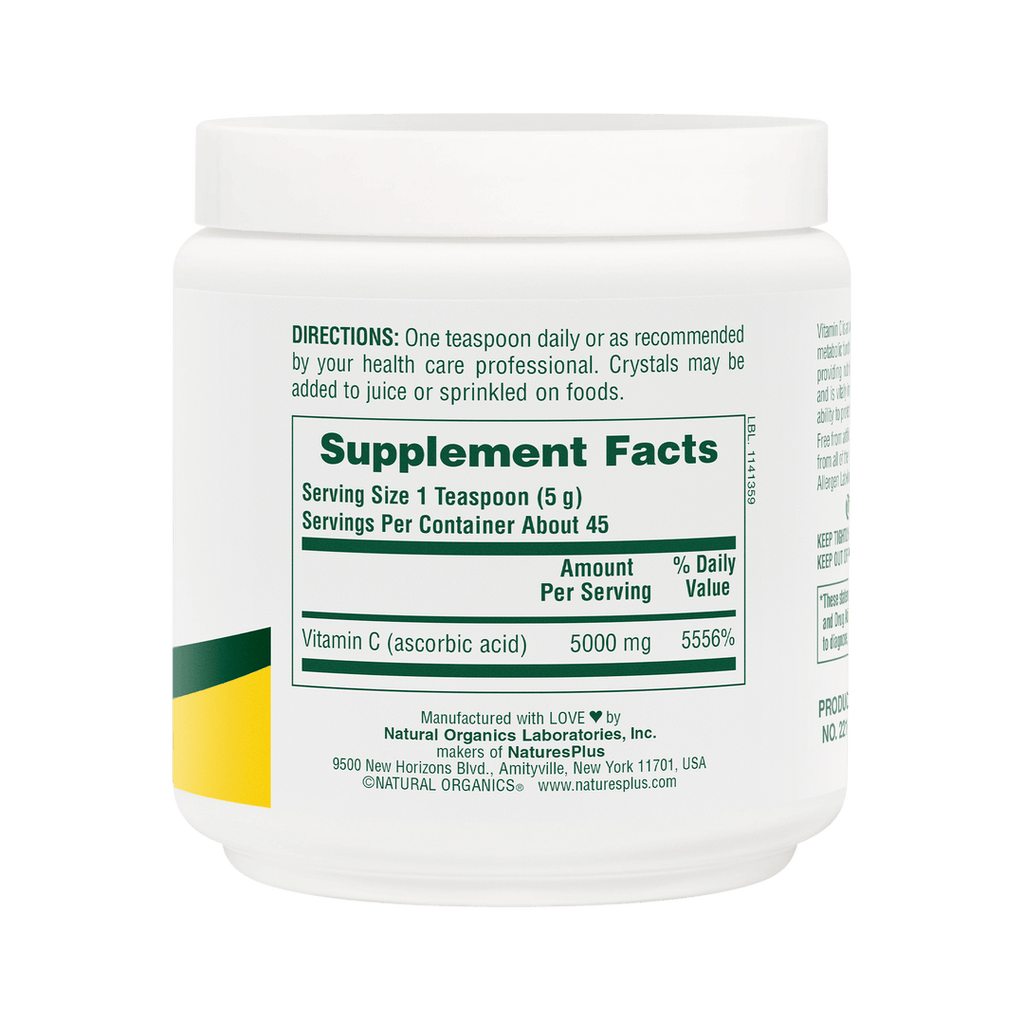 Microcristales de vitamina C
8 oz