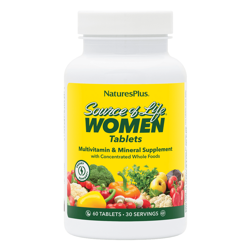 Comprimidos multivitamínicos Source of Life® para mujeres
60 unidades