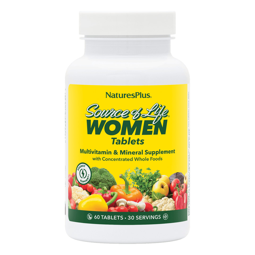 Comprimidos multivitamínicos Source of Life® para mujeres
60 unidades