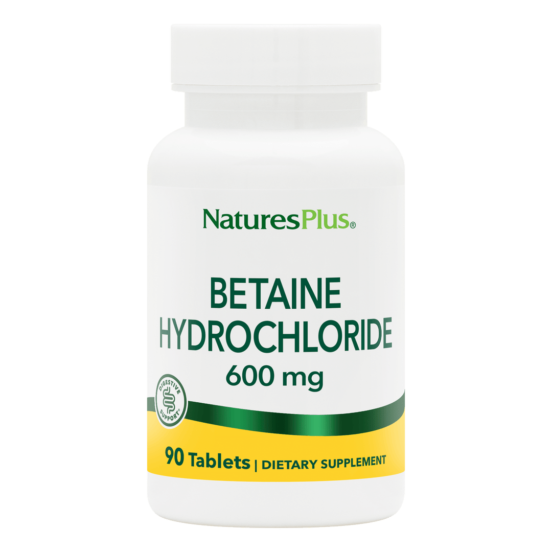 Comprimidos de clorhidrato de betaína
90 unidades