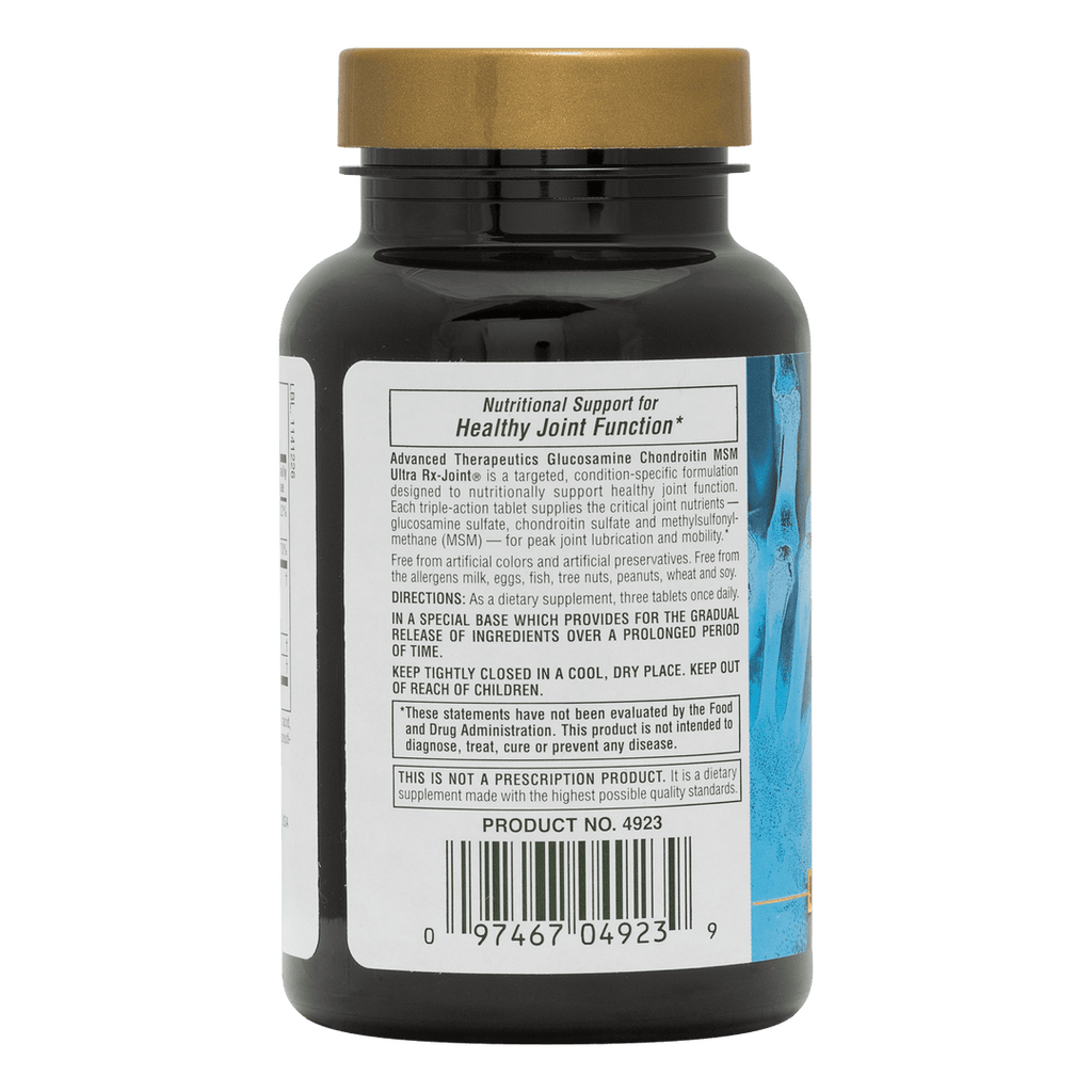 Comprimidos de glucosamina/condroitina/MSM Ultra Rx- Joint®
90 unidades