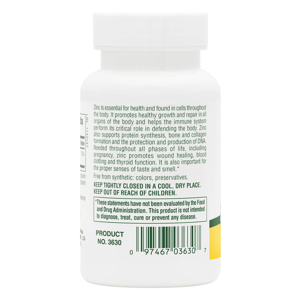 COMPRIMIDOS DE ZINC 10 Mg.