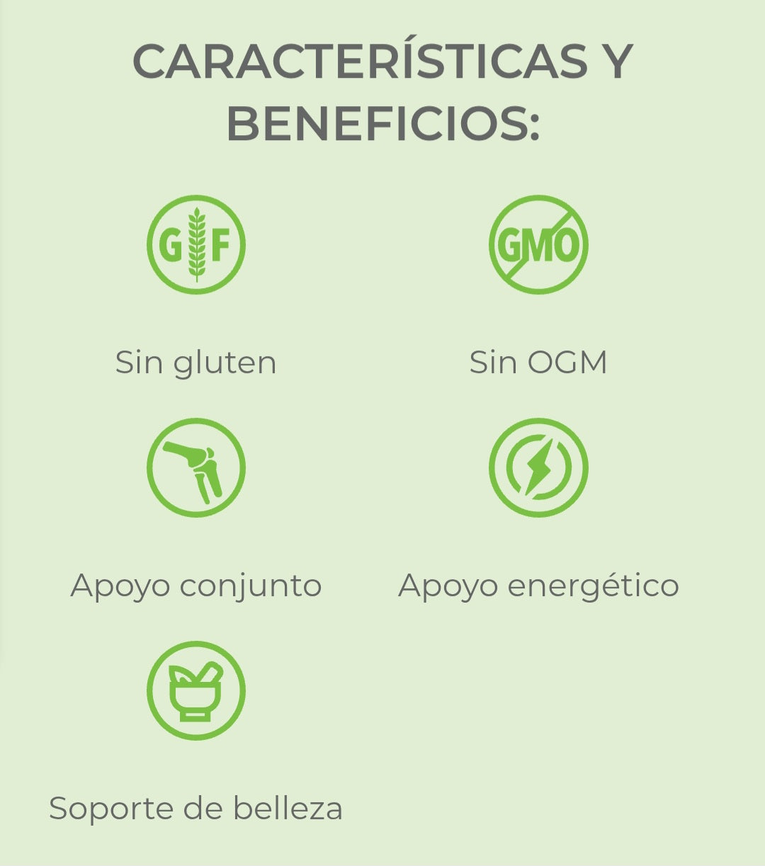 Péptidos de colágeno 0,65 lb