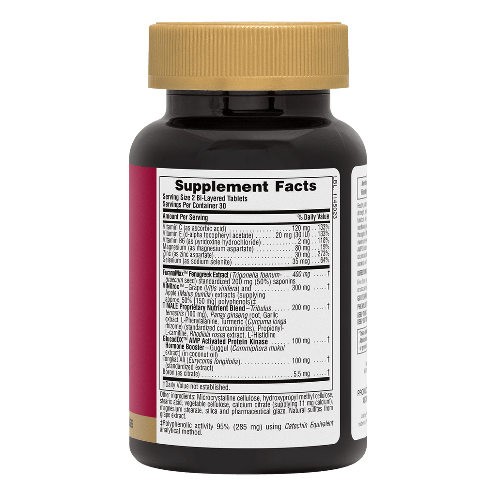 Ultra T MALE ® Comprimidos bicapa de liberación prolongada