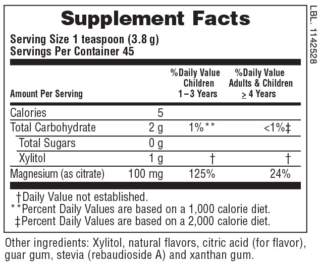 Polvo de magnesio MagKidz sin azúcar Animal Parade ®
