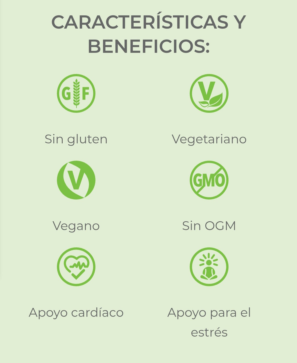 KalmAssure ® Masticables de magnesio
60 unidades