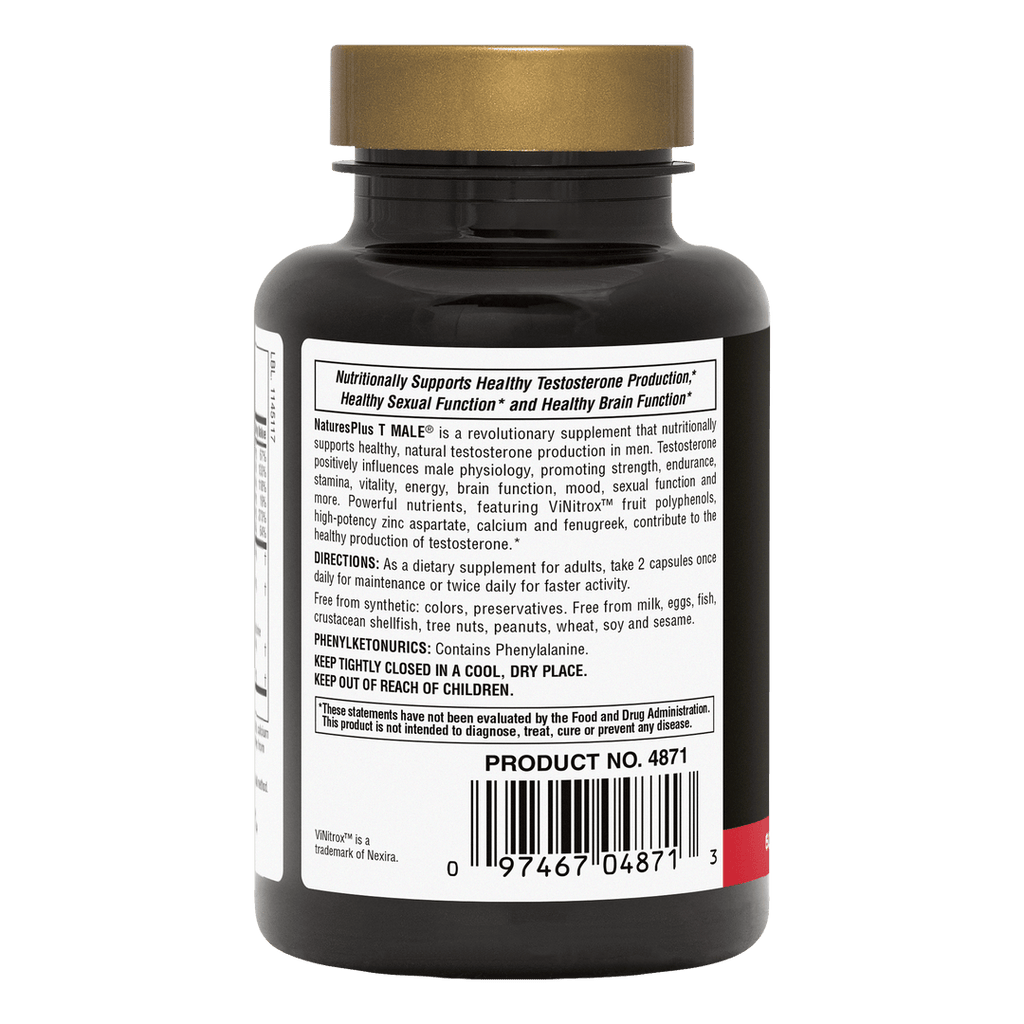 Cápsulas T MALE ®
60 unidades