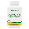 Comprimidos de calcio, magnesio y vitamina D3 con vitamina K2 (90 unidades)