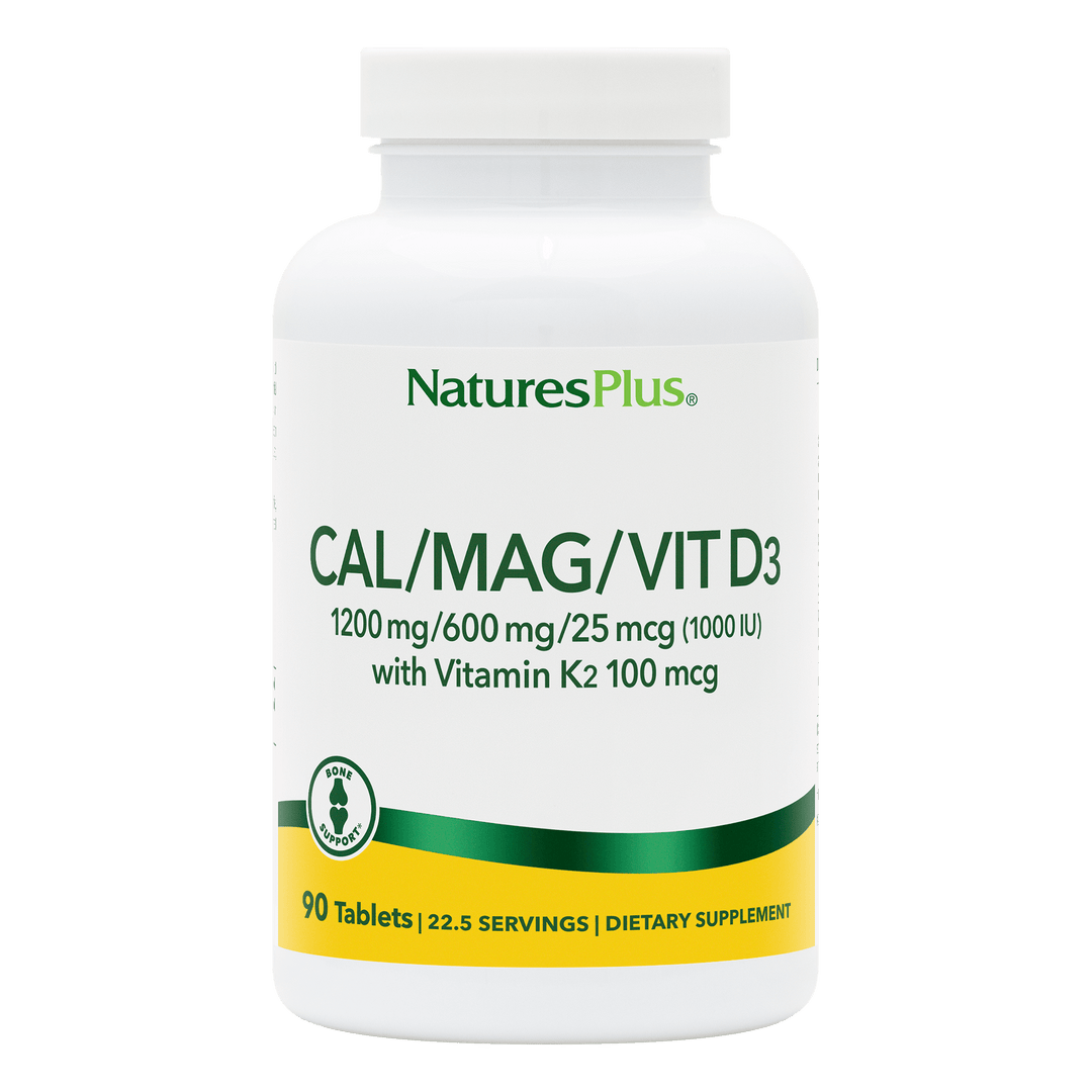 Comprimidos de calcio, magnesio y vitamina D3 con vitamina K2 (90 unidades)