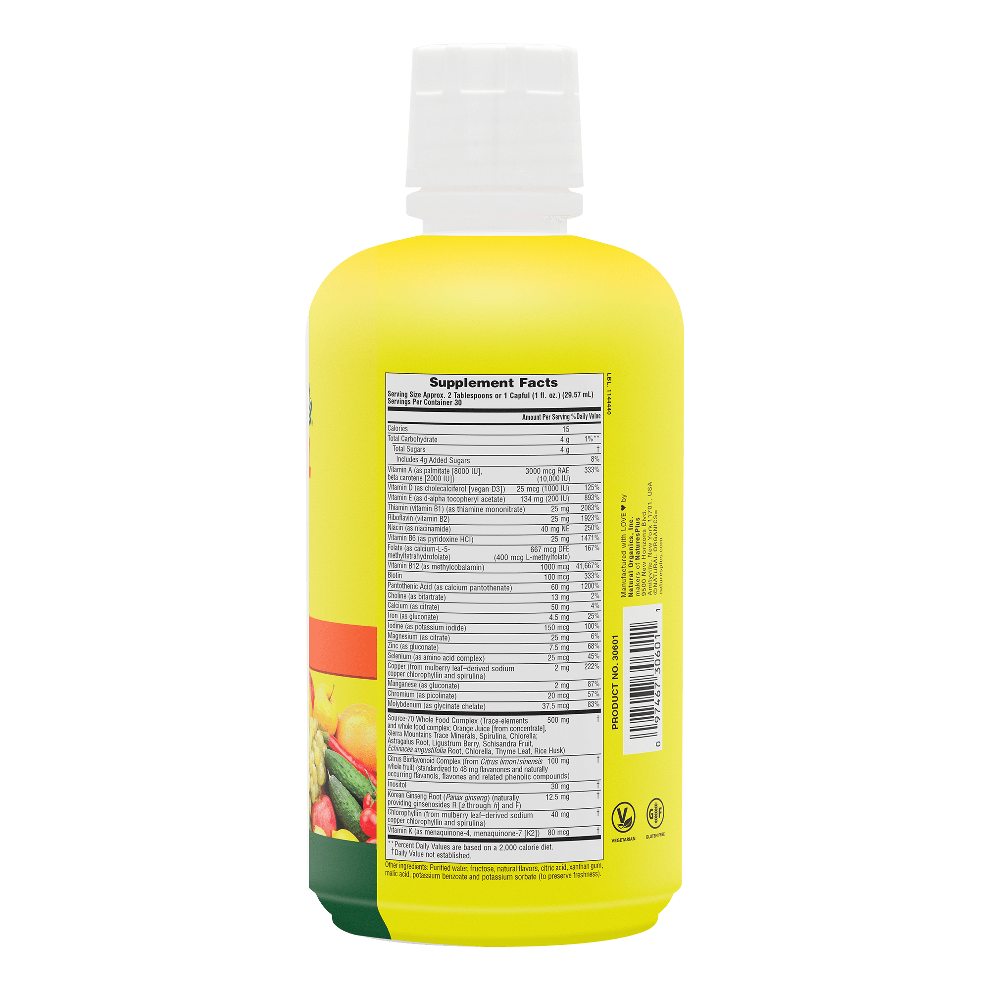 Multivitamínico líquido Source of Life ® 30 FL OZ