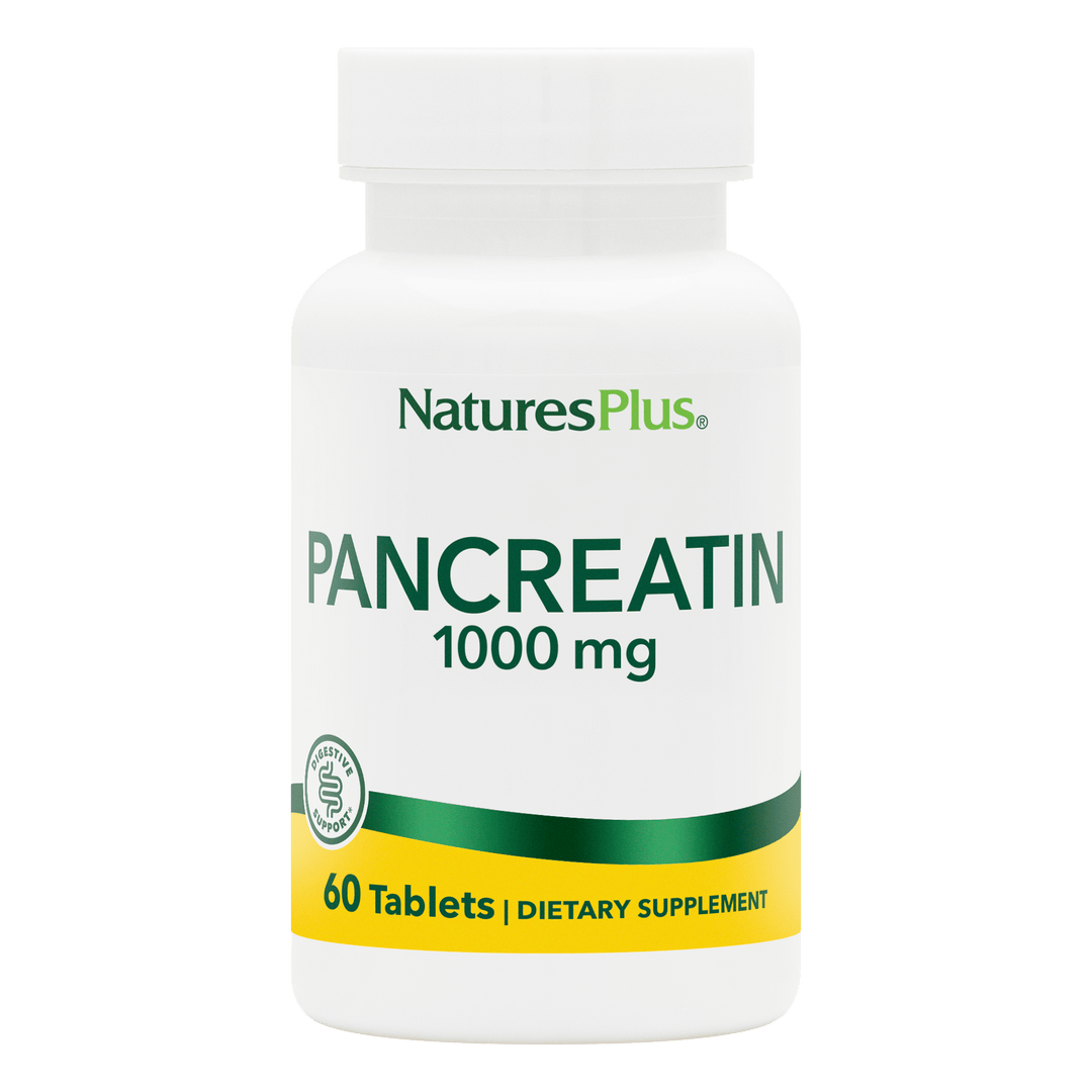 Comprimidos de pancreatina 1000 mg
60 unidades