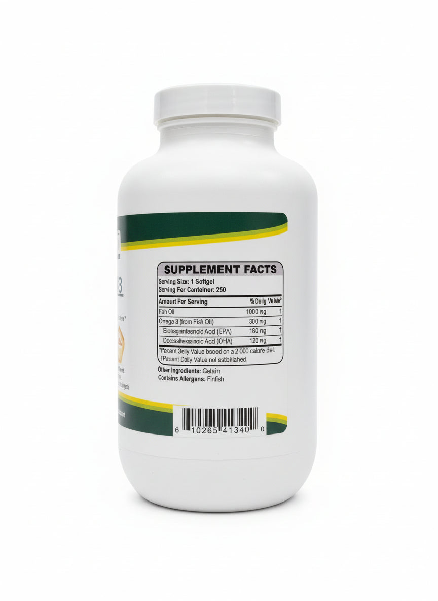 OMEGA 3 (250 Cápsulas)