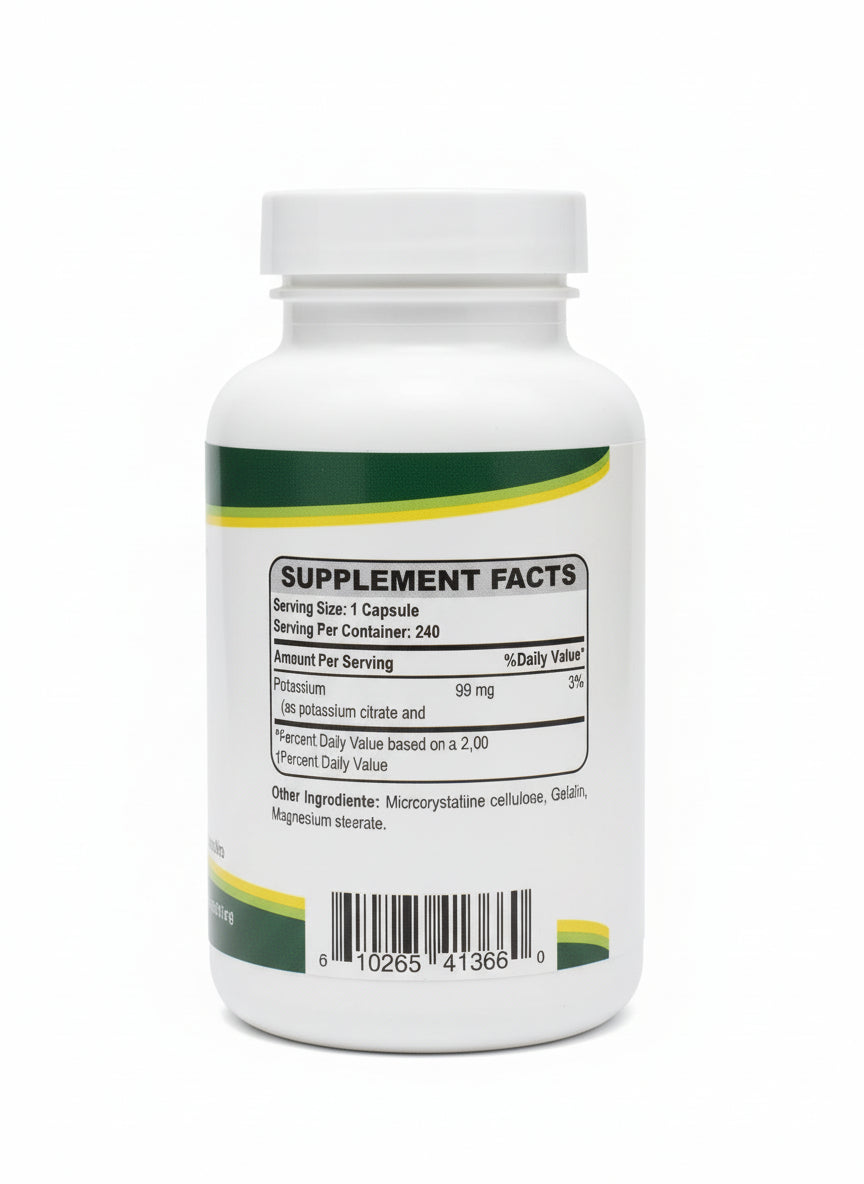 POTASSIUM CITRATE (240 cap)