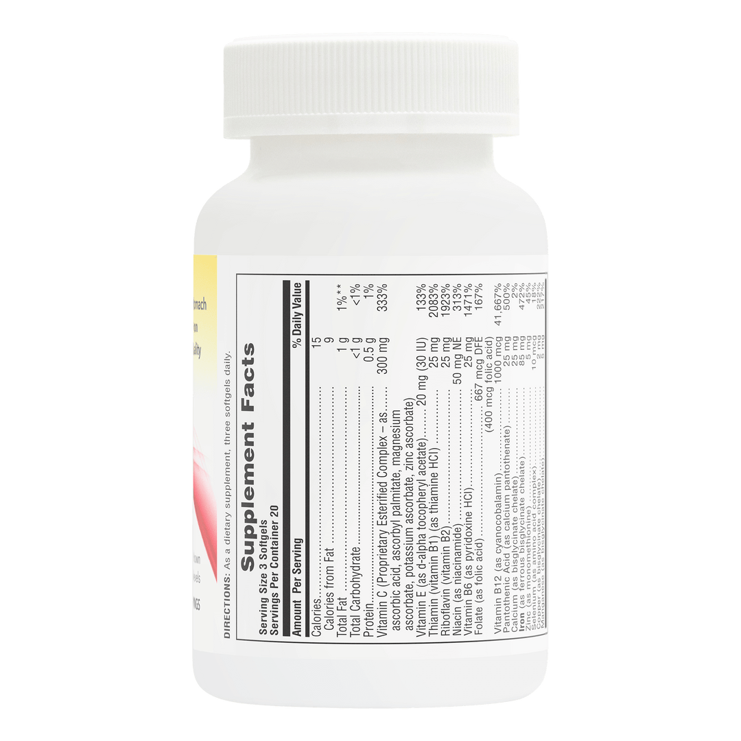 Cápsulas blandas de hierro HEMA-PLEX ® 60 unidades