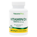 Cápsulas blandas de vitamina D3 1000 UI (180 unidades)