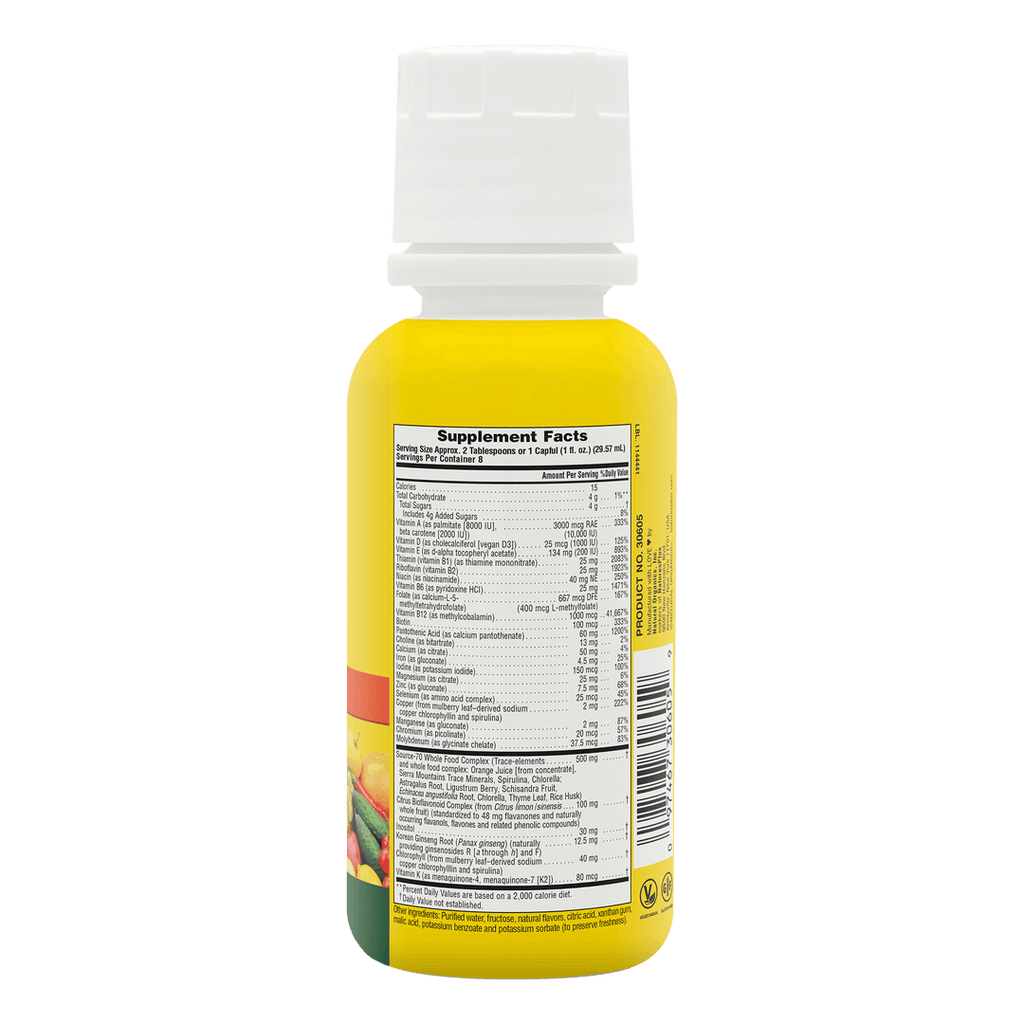 Multivitamínico líquido Source of Life ® 8 FL OZ